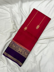 Premium Russian Viscose Crepe Silk Saree