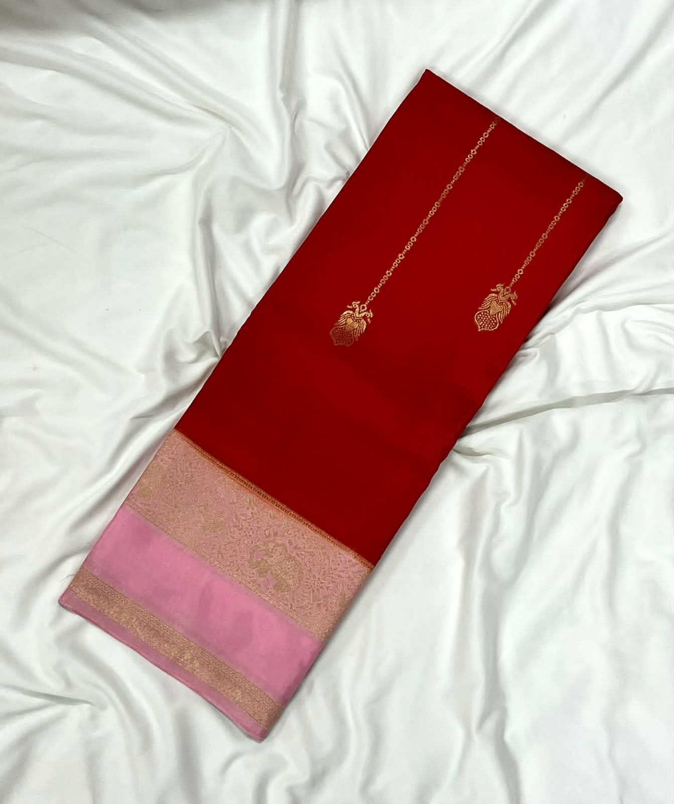Premium Russian Viscose Crepe Silk Saree