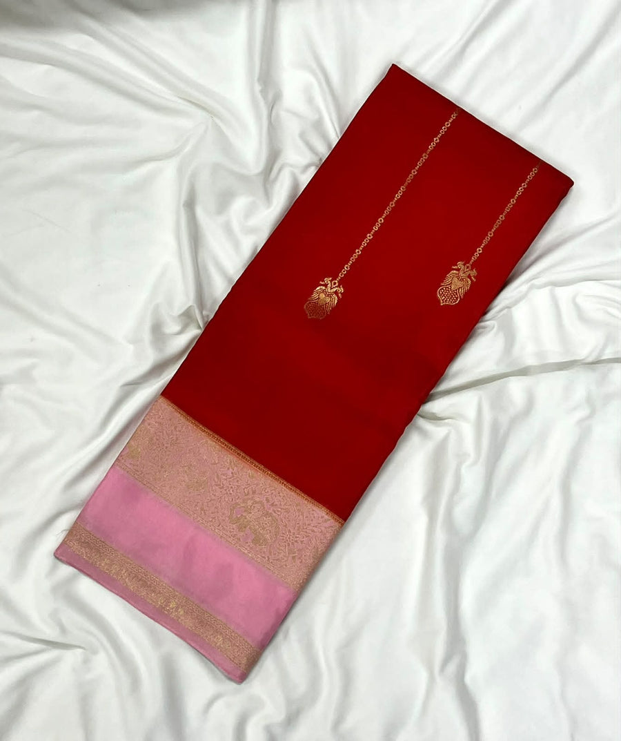 Premium Russian Viscose Crepe Silk Saree