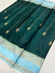 Premium Russian Viscose Crepe Silk Saree