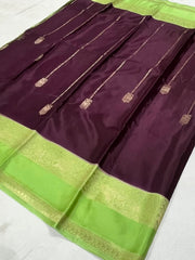 Premium Russian Viscose Crepe Silk Saree