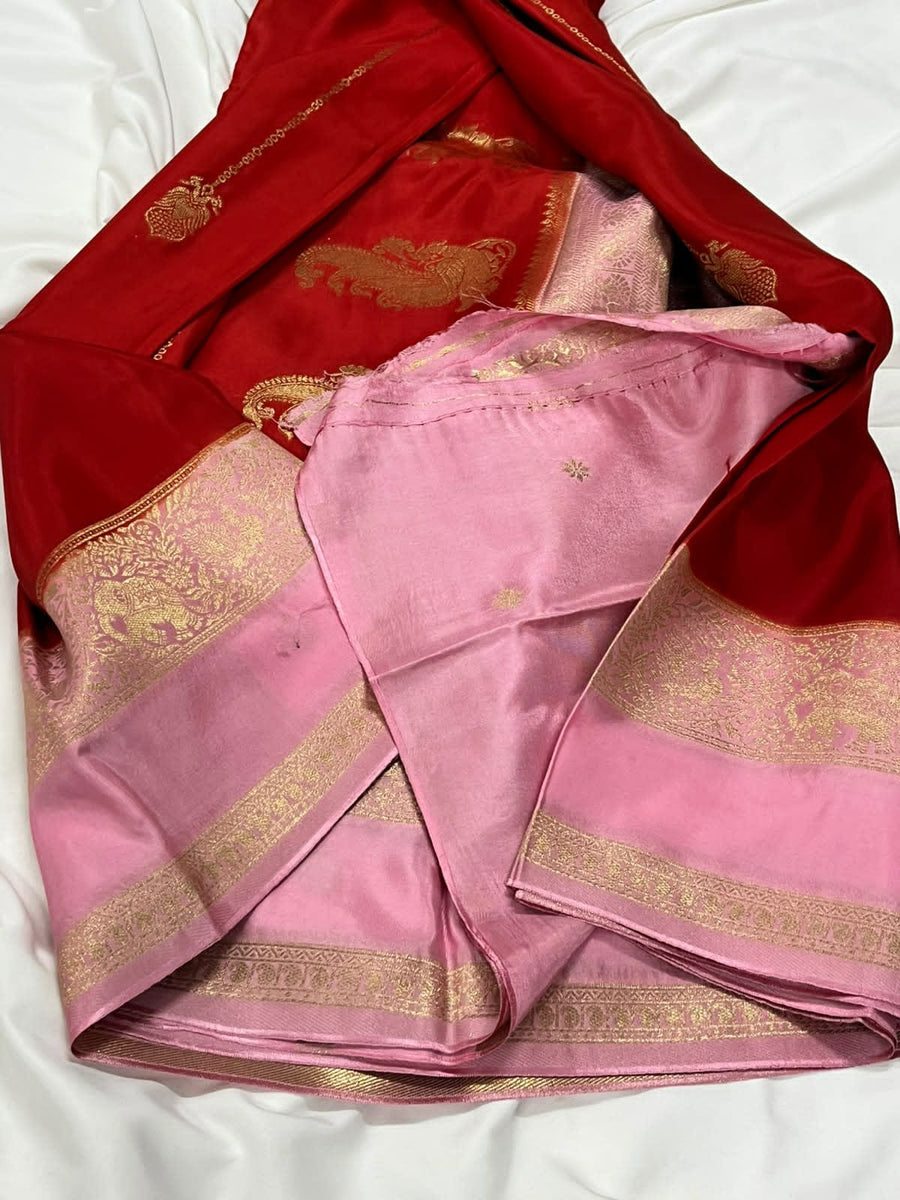 Premium Russian Viscose Crepe Silk Saree