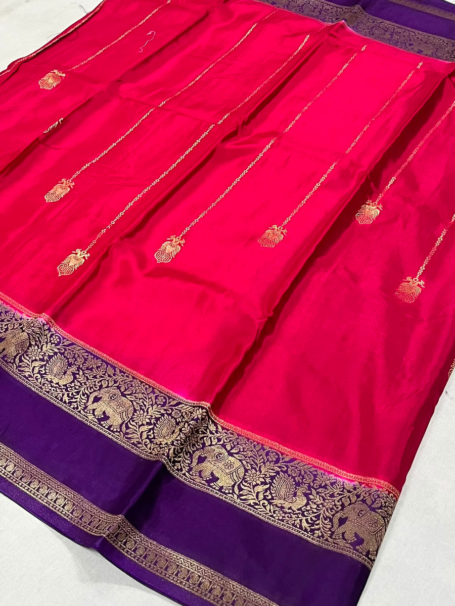 Premium Russian Viscose Crepe Silk Saree