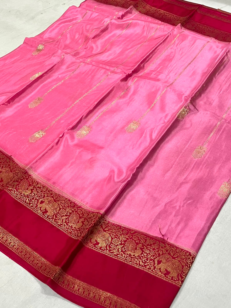 Premium Russian Viscose Crepe Silk Saree
