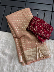 Elegant premium viscose saree
