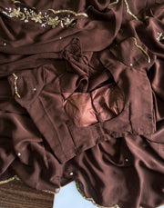 Premium Rangoli crush saree