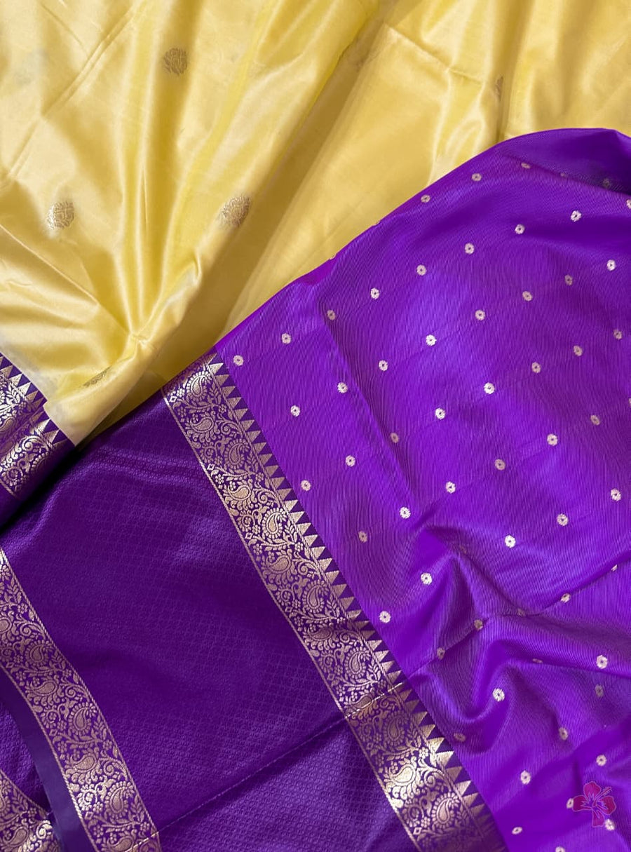 Semi Kanjivaram soft silk woven