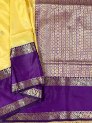 Semi Kanjivaram soft silk woven