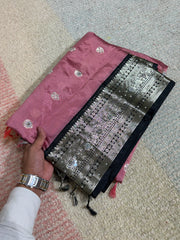 Elegant Banarasi katan soft silk sarees