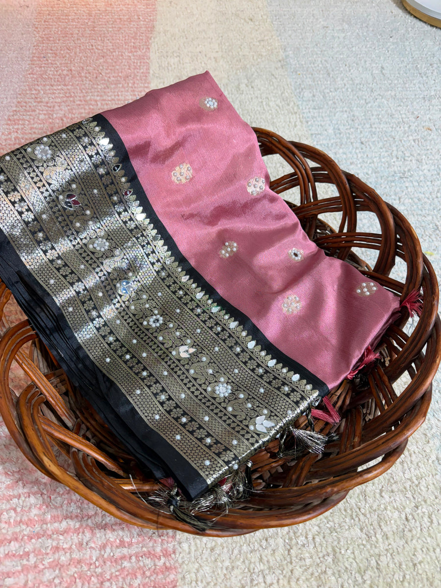 Elegant Banarasi katan soft silk sarees