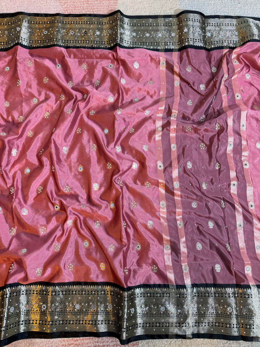 Elegant Banarasi katan soft silk sarees