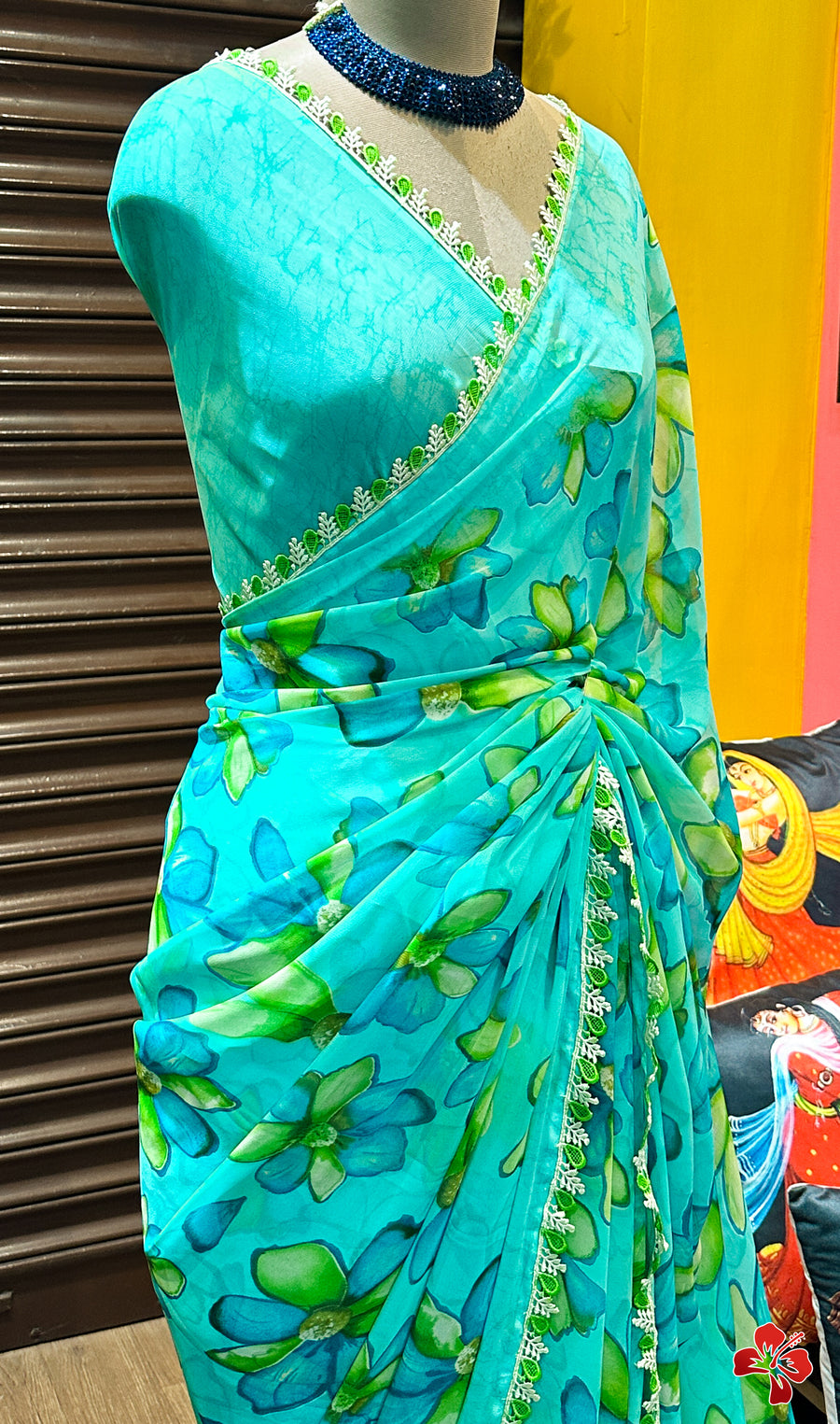Viscose Georgette sarees