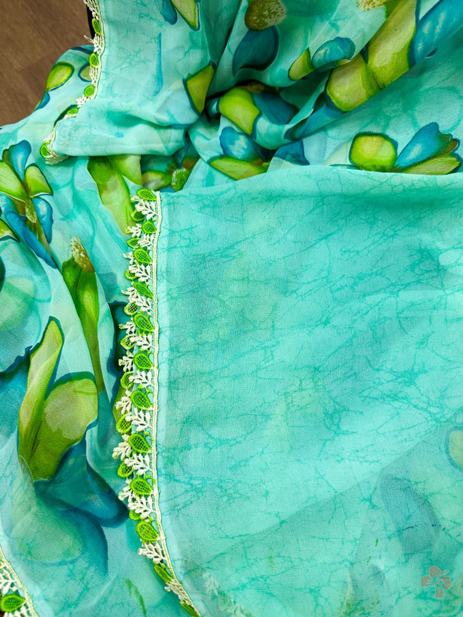 Viscose Georgette sarees