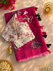 Premium Chanderi saree