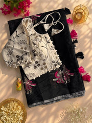 Premium Chanderi saree