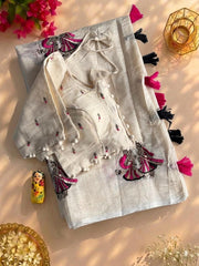 Premium Chanderi saree