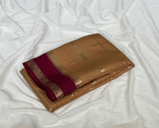 Mysore crepe saree
