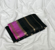 Mysore crepe saree