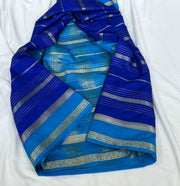 Mysore crepe saree