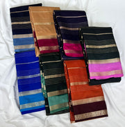 Mysore crepe saree