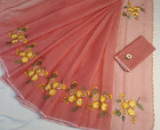 Exquisite Kota Doria mix cotton saree