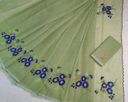 Exquisite Kota Doria mix cotton saree
