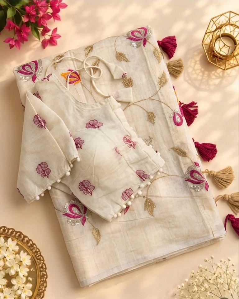 Chanderi saree