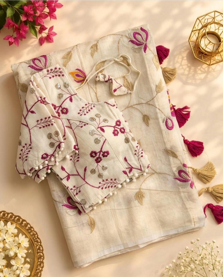 Chanderi saree