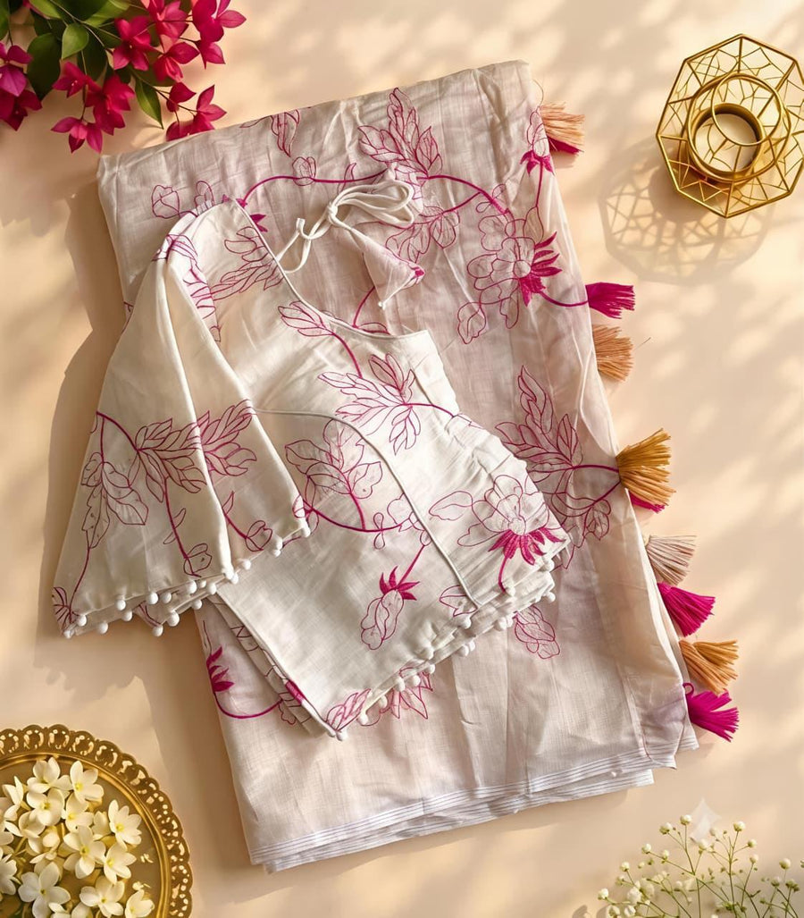 Chanderi saree