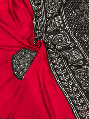 silky satin crepe sarees