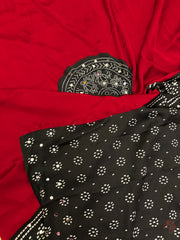 silky satin crepe sarees