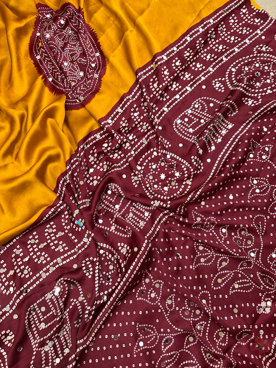 silky satin crepe sarees
