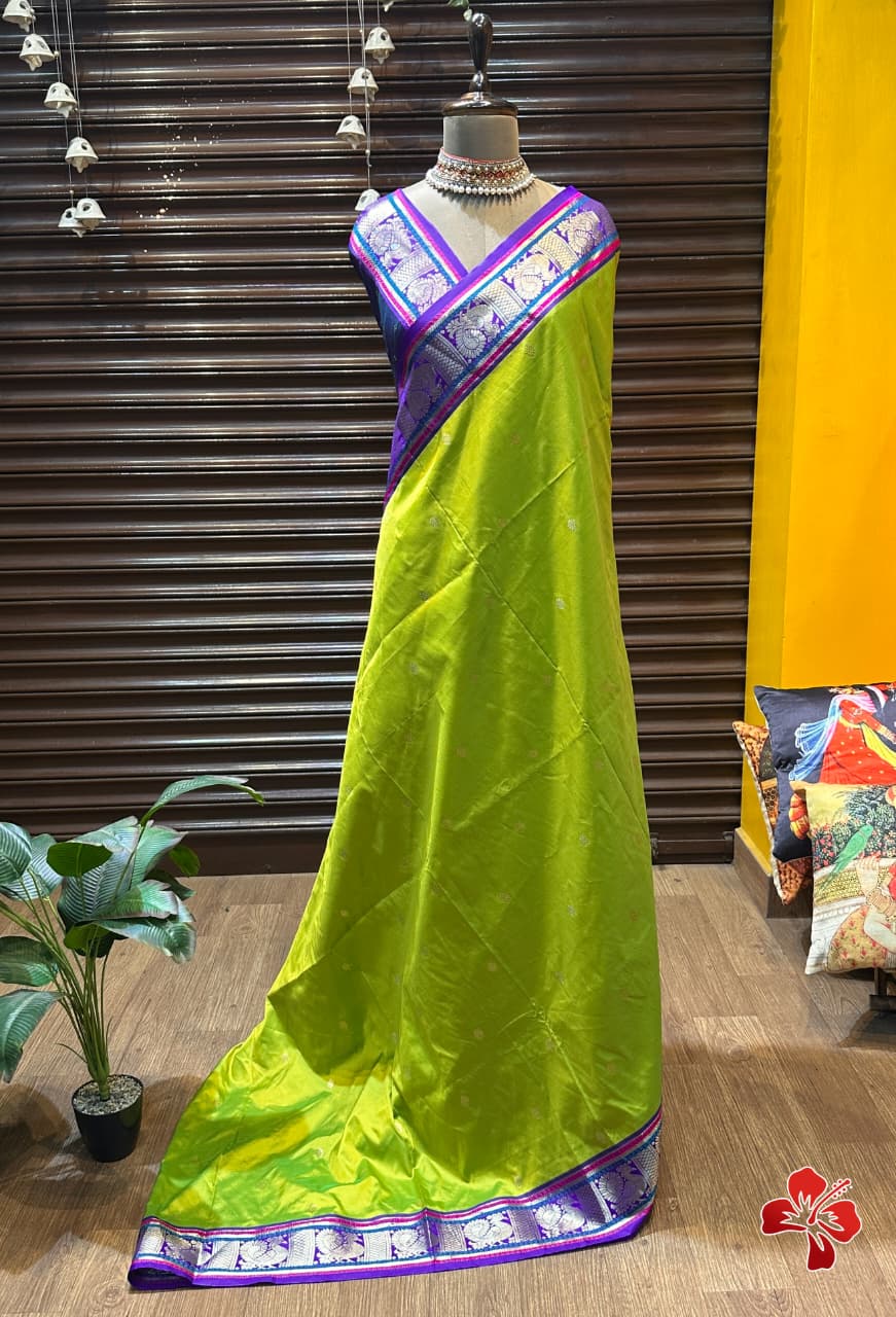 Semi kanjivaram soft silk saree