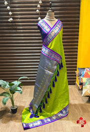 Semi kanjivaram soft silk saree