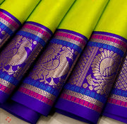 Semi kanjivaram soft silk saree