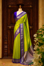 Semi kanjivaram soft silk saree
