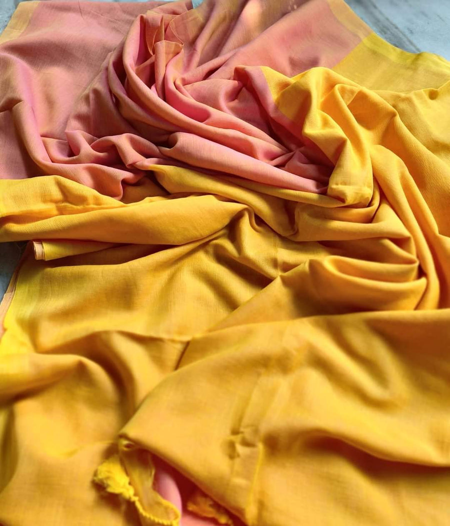 Elegant Khadi Cotton Saree