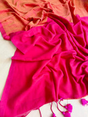 Elegant Khadi Cotton Saree