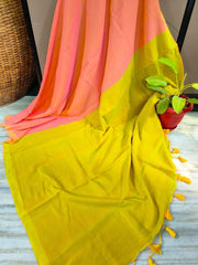 Elegant Khadi Cotton Saree