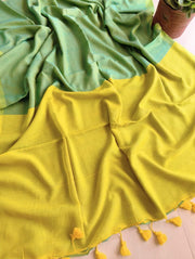 Elegant Khadi Cotton Saree