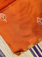 Premium handwoven ikkat saree