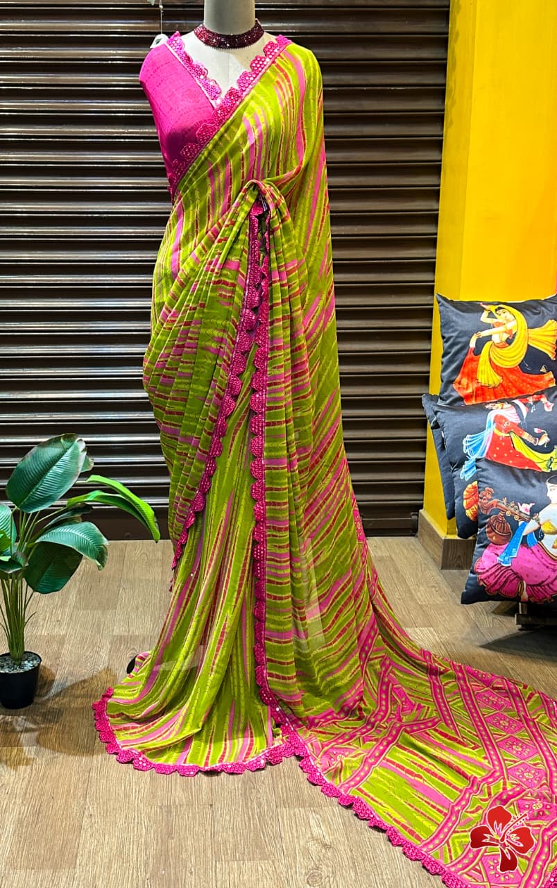 Georgette sarees