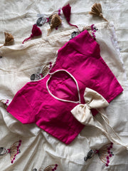 Chanderi cotton saree