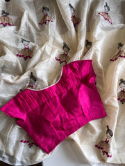 Chanderi cotton saree