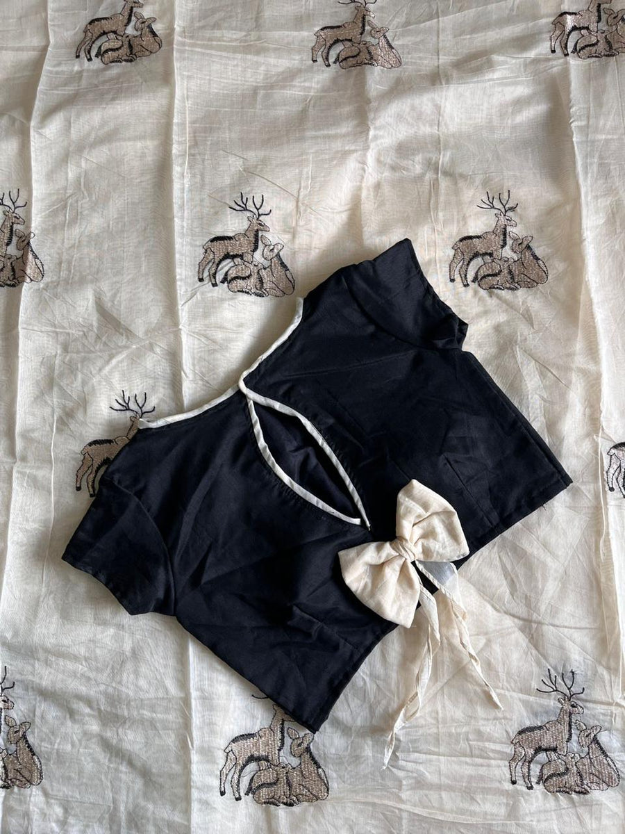 Chanderi cotton saree