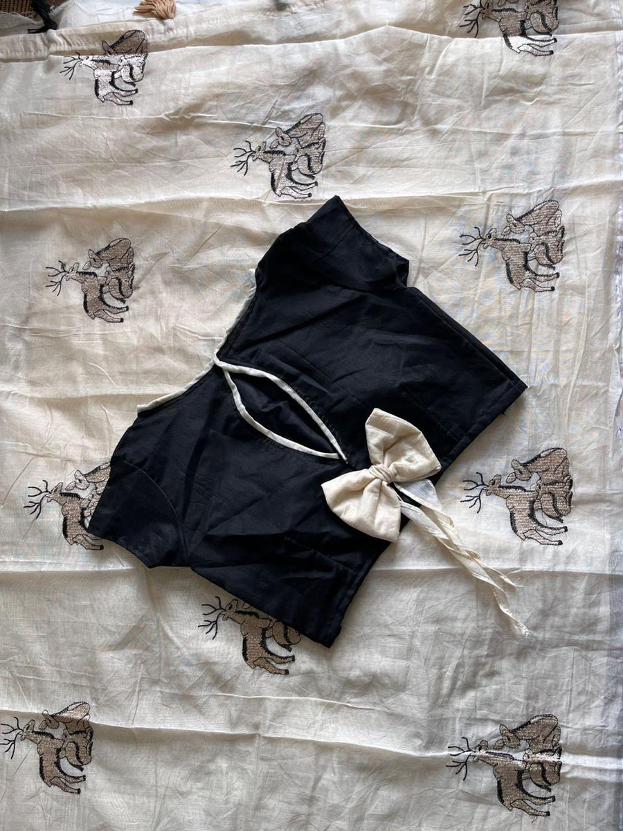 Chanderi cotton saree