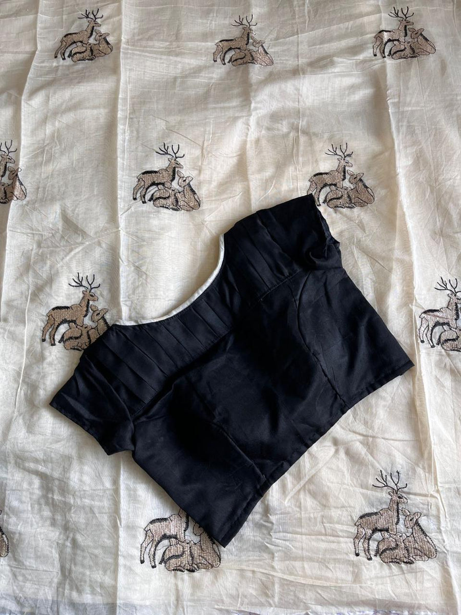 Chanderi cotton saree