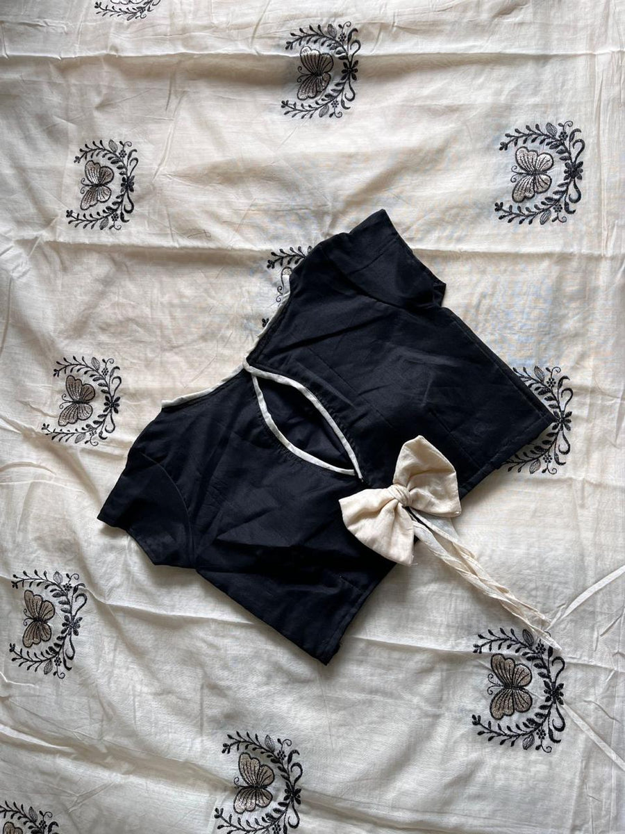 Chanderi cotton saree
