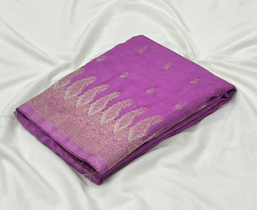 Premium HO Russian viscose crepe silk saree