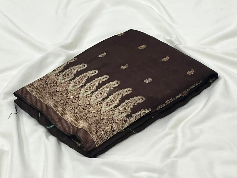 Premium HO Russian viscose crepe silk saree